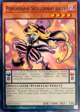 Performapal Skullcrobat Joker [OP19-EN021] Common | Gam3 Escape