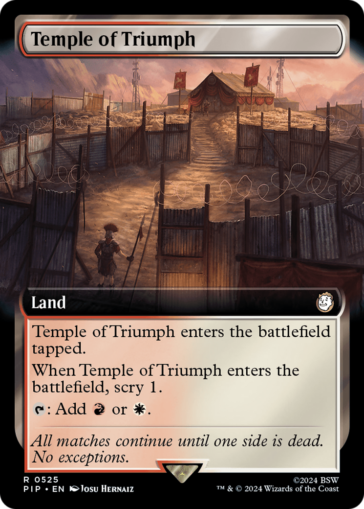 Temple of Triumph (Extended Art) [Fallout] | Gam3 Escape