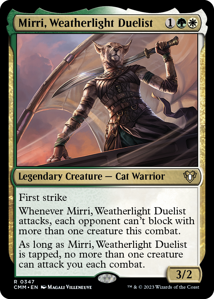 Mirri, Weatherlight Duelist [Commander Masters] | Gam3 Escape
