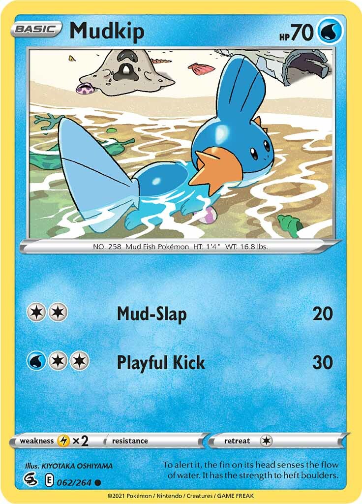 Mudkip (062/264) [Sword & Shield: Fusion Strike] | Gam3 Escape