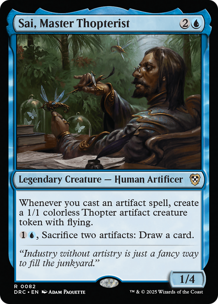 Sai, Master Thopterist [Aetherdrift Commander] | Gam3 Escape