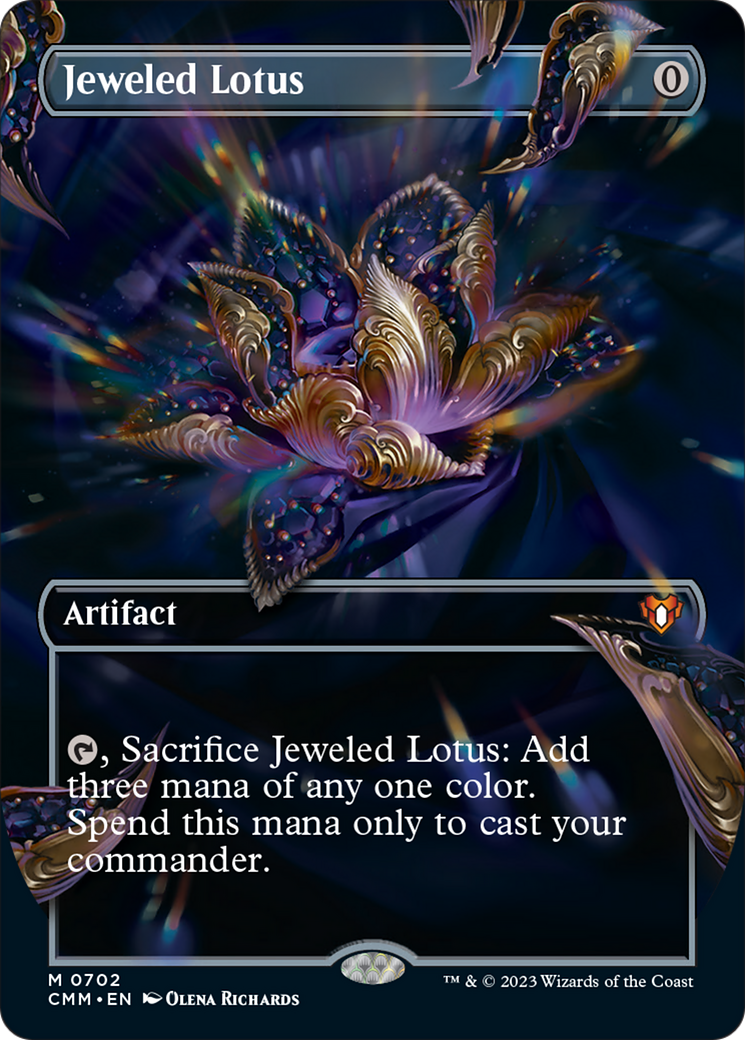 Jeweled Lotus (Borderless Frame Break) [Commander Masters] | Gam3 Escape