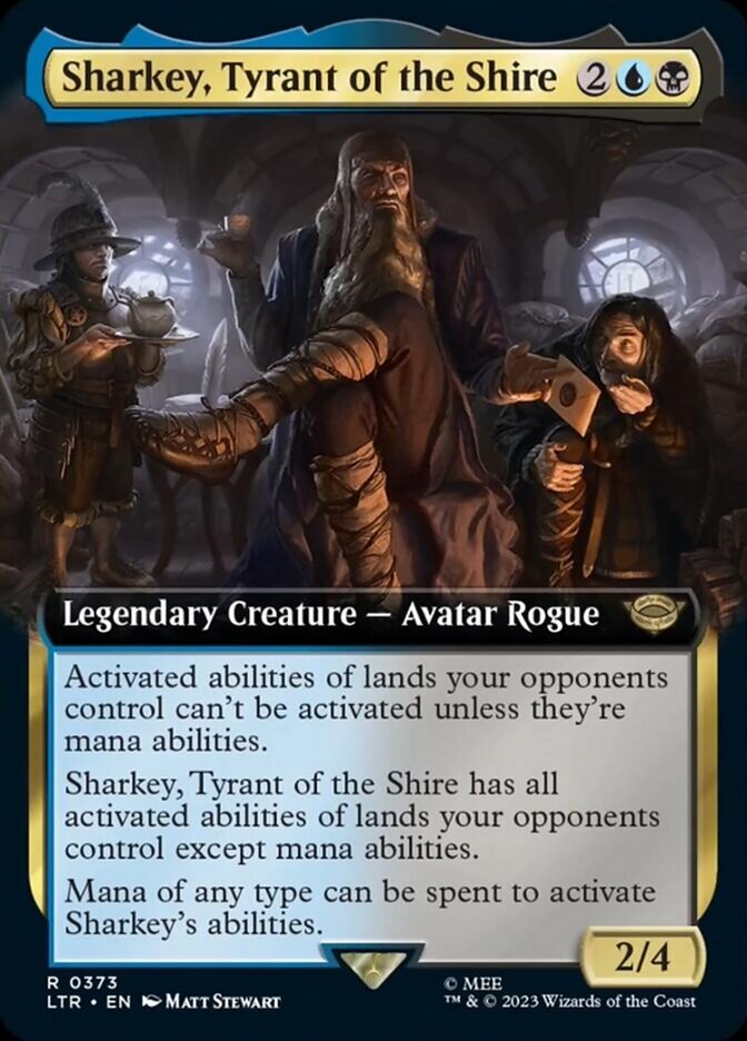 Sharkey, Tyrant of the Shire (Extended Art) [The Lord of the Rings: Tales of Middle-Earth] | Gam3 Escape