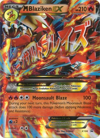 M Blaziken EX (XY86) (Jumbo Card) [XY: Black Star Promos] | Gam3 Escape