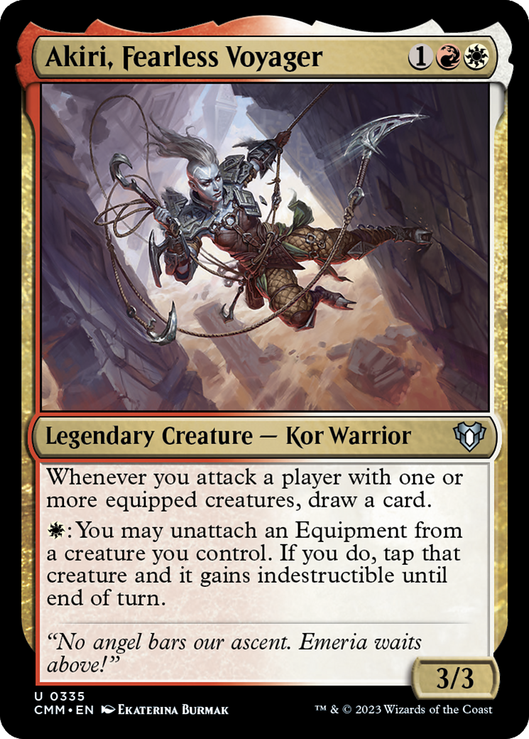 Akiri, Fearless Voyager [Commander Masters] | Gam3 Escape