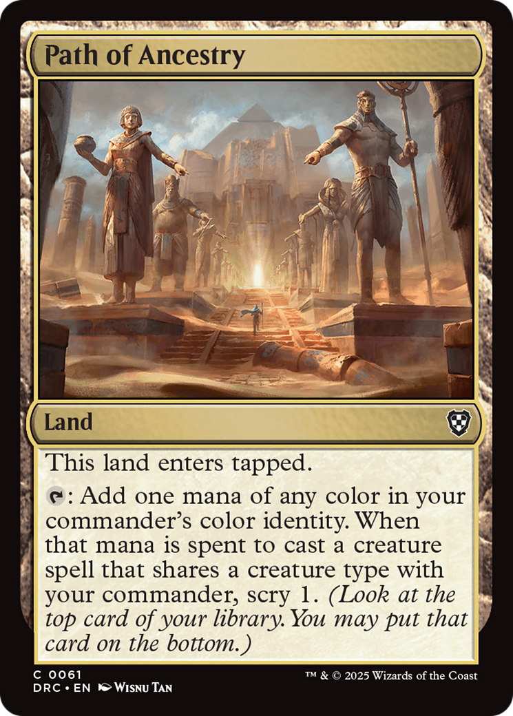 Path of Ancestry [Aetherdrift Commander] | Gam3 Escape