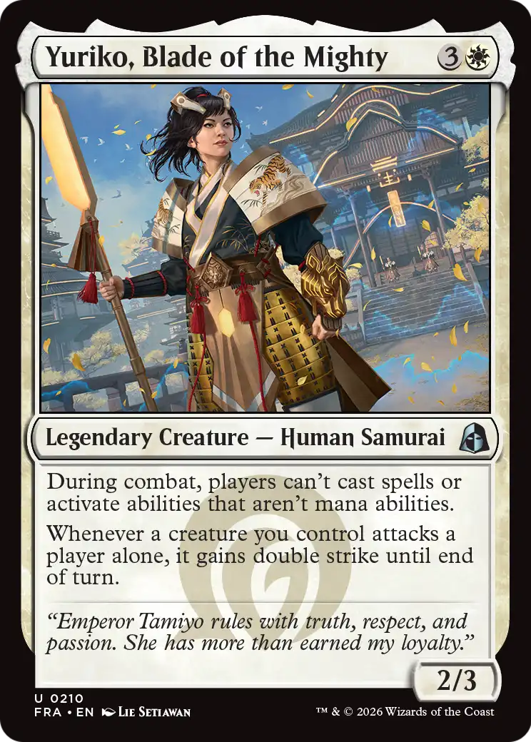 Yuriko, Blade of the Mighty [Reality Fracture] | Gam3 Escape