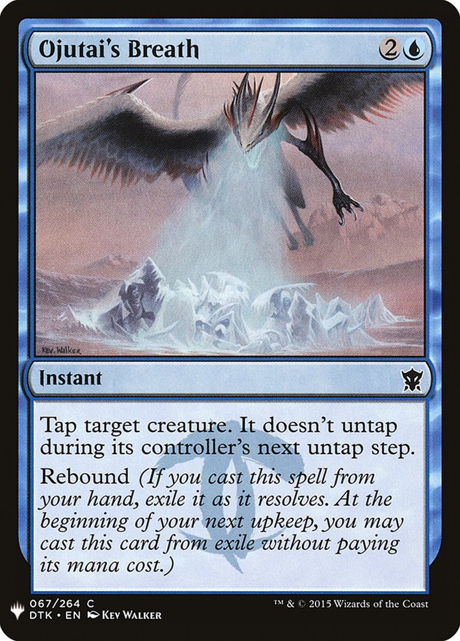 Ojutai's Breath [Mystery Booster] | Gam3 Escape