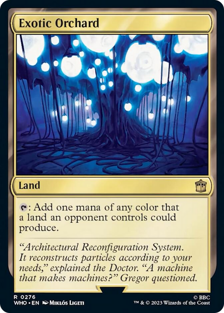 Exotic Orchard [Doctor Who] | Gam3 Escape