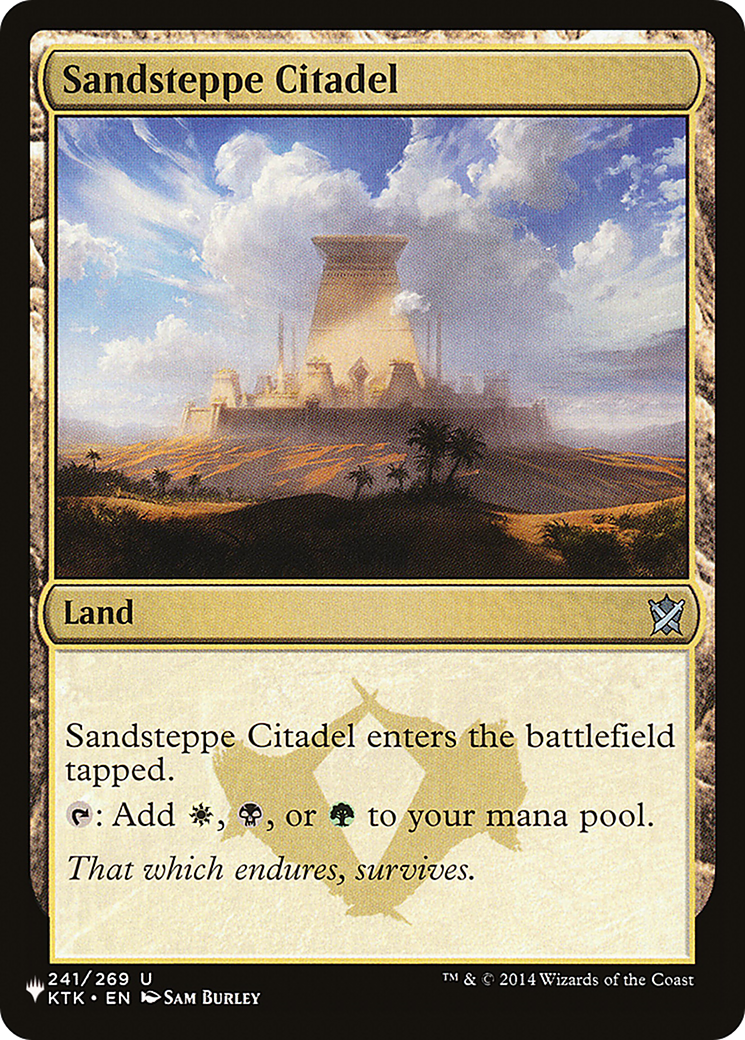 Sandsteppe Citadel [Secret Lair: From Cute to Brute] | Gam3 Escape