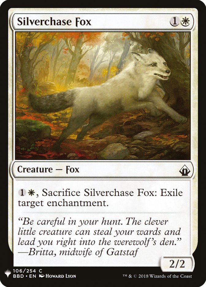 Silverchase Fox [Mystery Booster] | Gam3 Escape