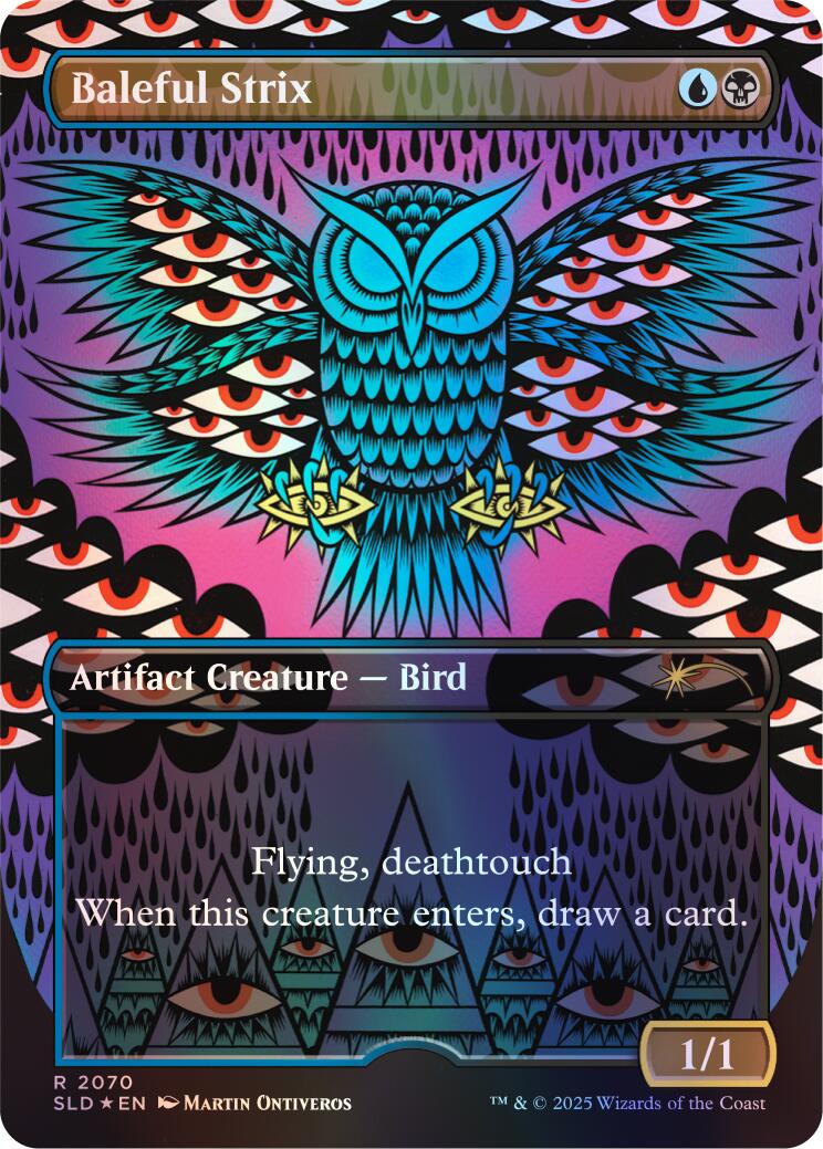 Baleful Strix (2070) (Rainbow Foil) [Secret Lair Drop Series] | Gam3 Escape