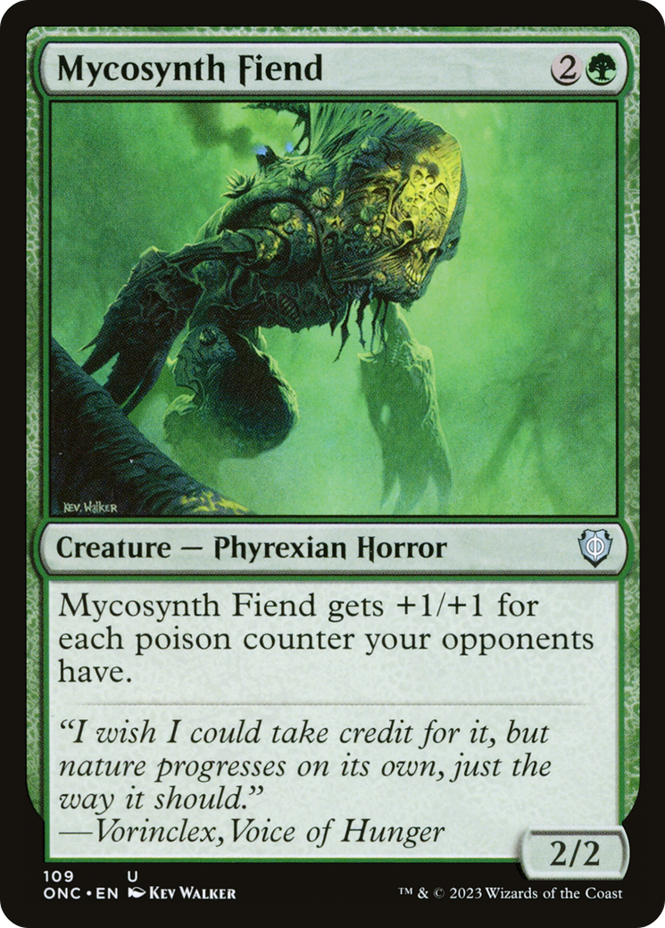 Mycosynth Fiend [Phyrexia: All Will Be One Commander] | Gam3 Escape