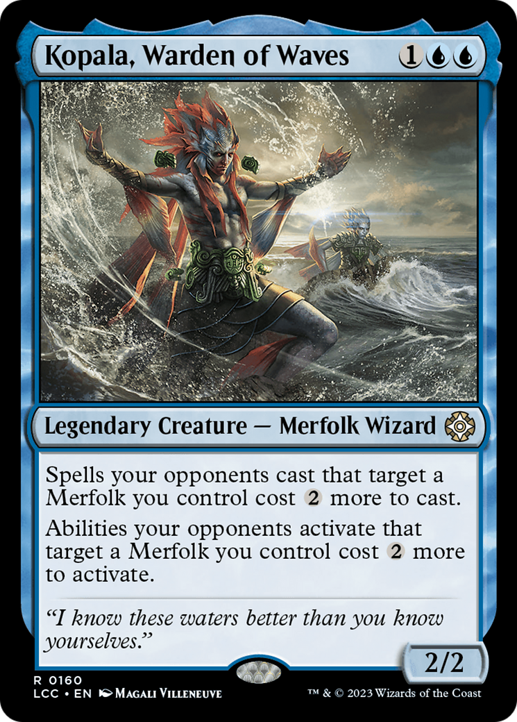 Kopala, Warden of Waves [The Lost Caverns of Ixalan Commander] | Gam3 Escape