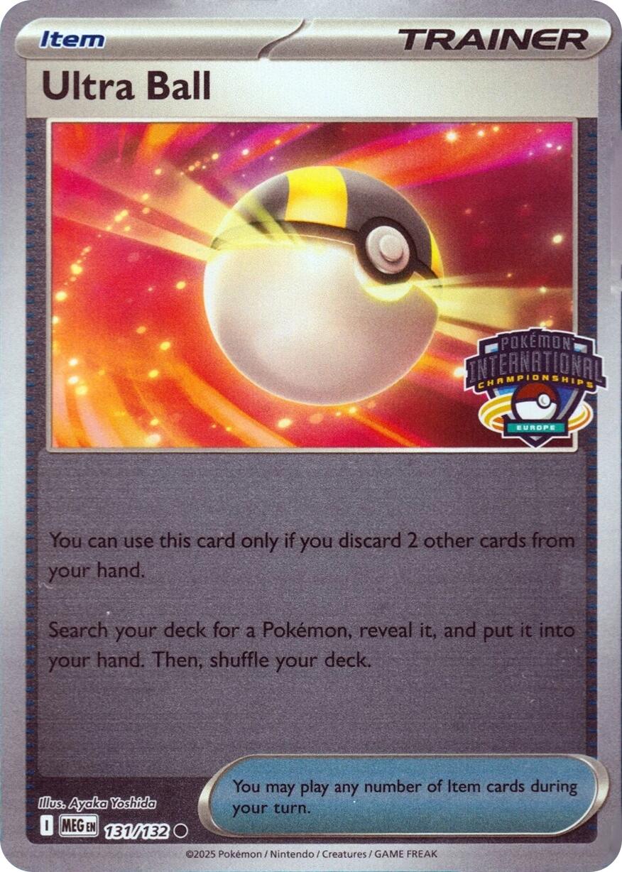 Ultra Ball (131/132) (European International Championship) [League & Championship Cards] | Gam3 Escape