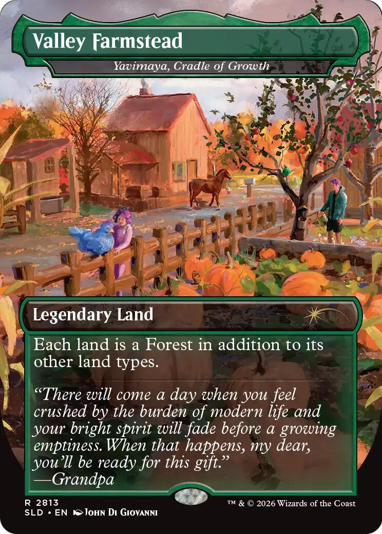 Valley Farmstead - Yavimaya, Cradle of Growth [Secret Lair Drop Series] | Gam3 Escape
