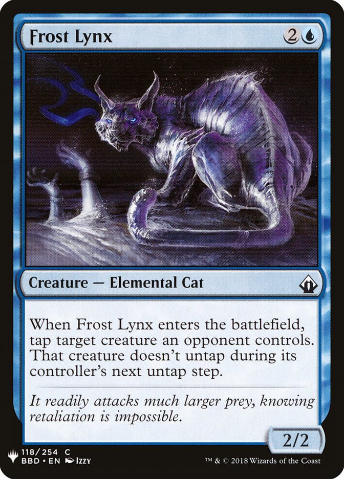 Frost Lynx [Mystery Booster] | Gam3 Escape