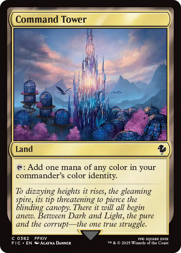 Command Tower (0382) [FINAL FANTASY Commander] | Gam3 Escape