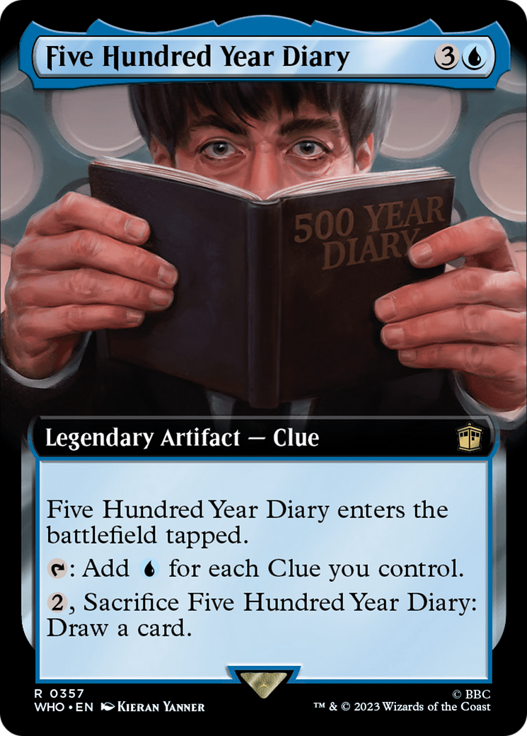 Five Hundred Year Diary (Extended Art) [Doctor Who] | Gam3 Escape