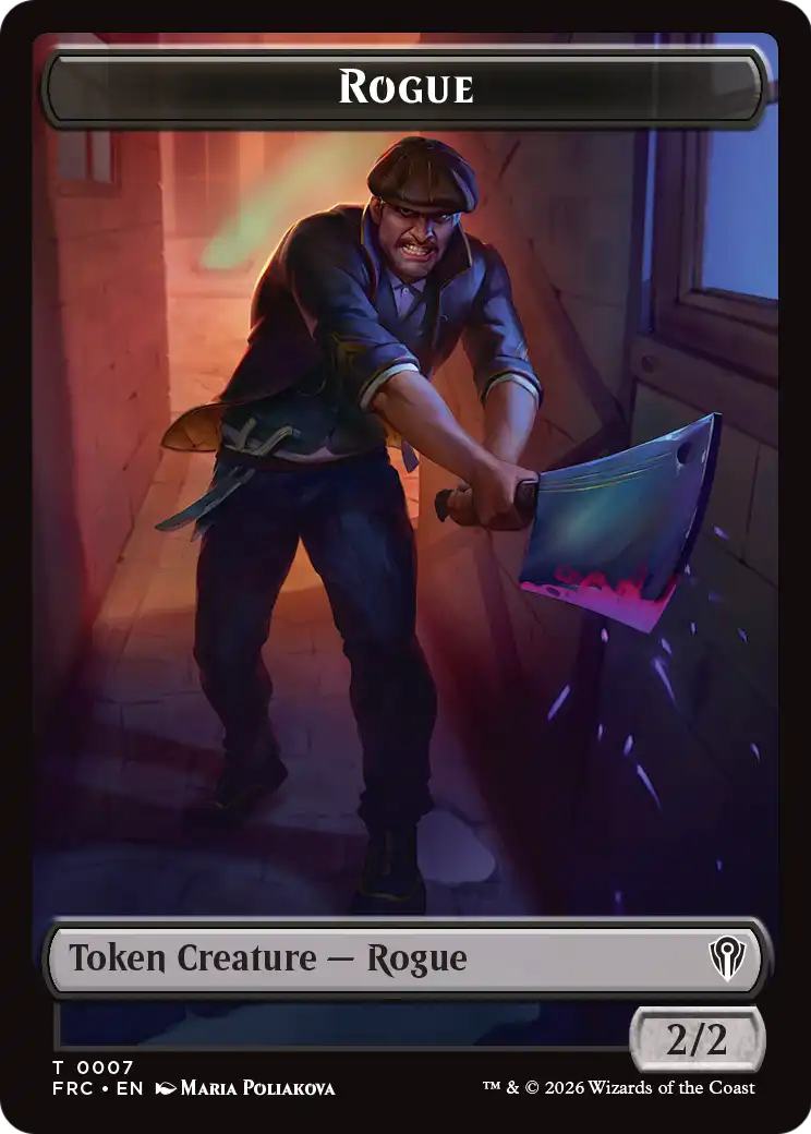 Insect // Rogue Double-Sided Token [Reality Fracture Commander Tokens] | Gam3 Escape