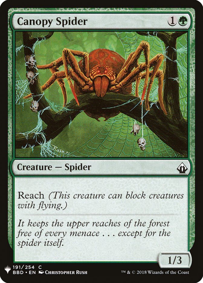 Canopy Spider [Mystery Booster] | Gam3 Escape
