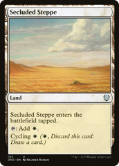 Secluded Steppe [Phyrexia: All Will Be One Commander] | Gam3 Escape