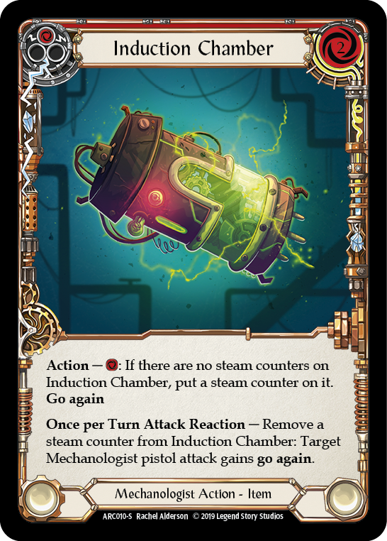 Induction Chamber [ARC010-S] (Arcane Rising)  1st Edition Normal | Gam3 Escape