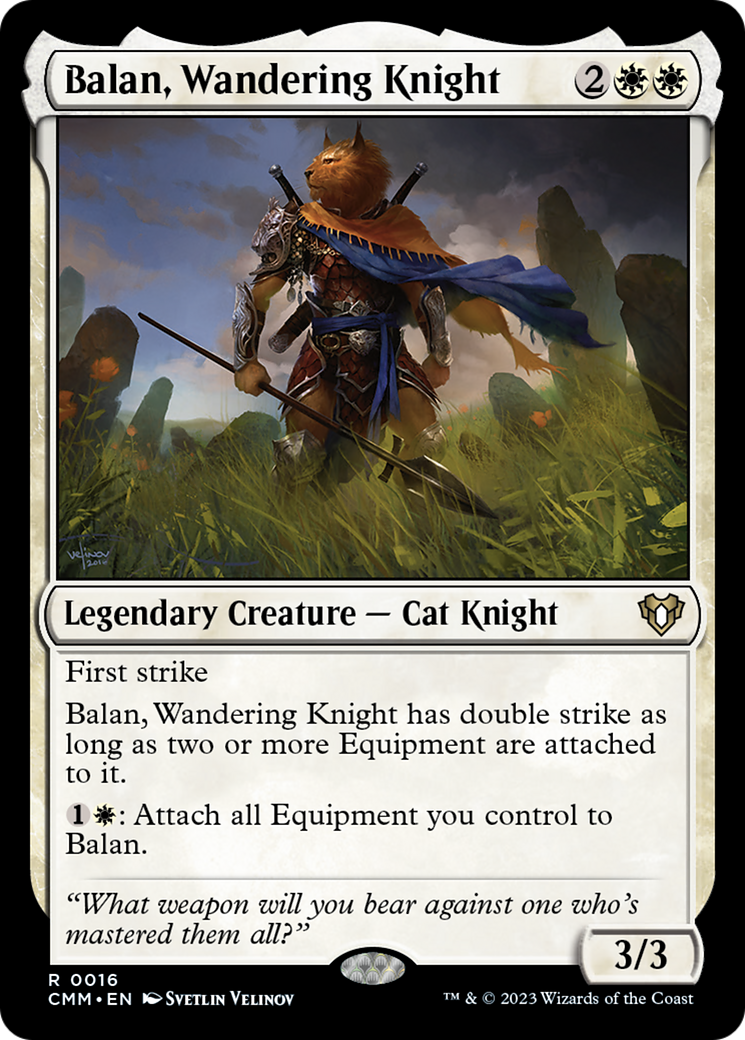 Balan, Wandering Knight [Commander Masters] | Gam3 Escape