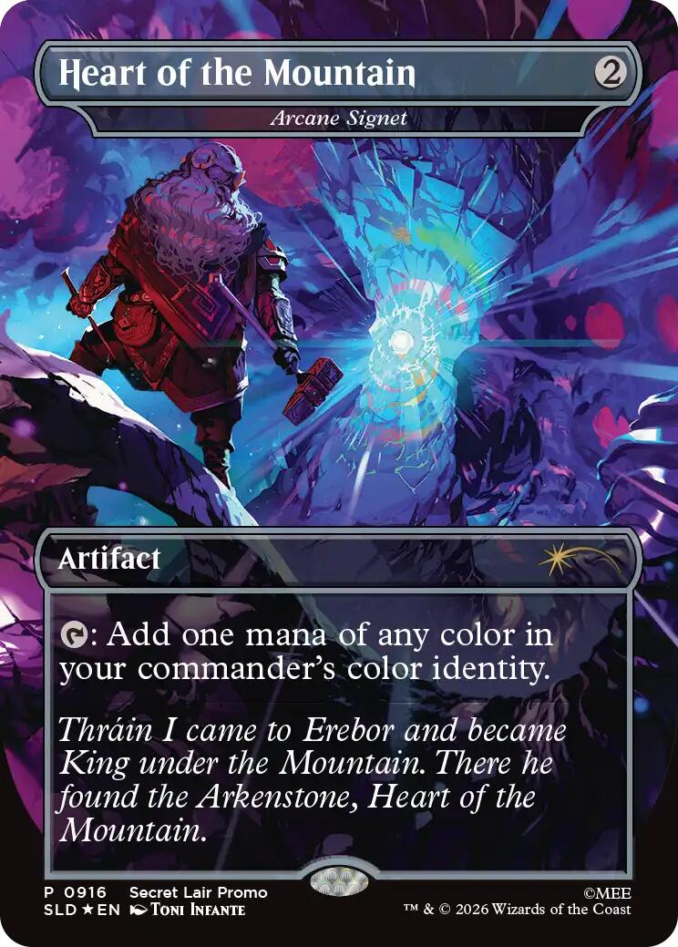 Heart of the Mountain - Arcane Signet [Secret Lair Drop Series] | Gam3 Escape