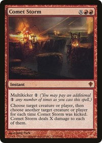 Comet Storm (Oversized) [Oversize Cards] | Gam3 Escape