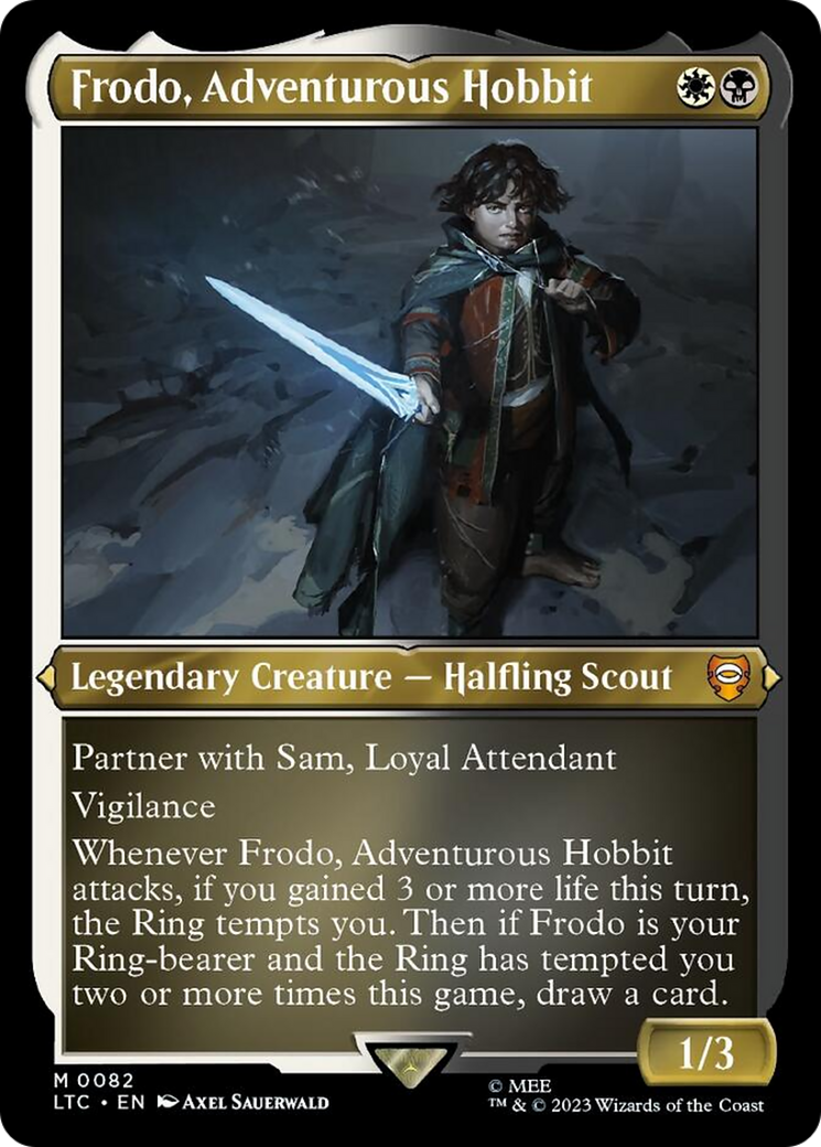 Frodo, Adventurous Hobbit (Display Commander) [The Lord of the Rings: Tales of Middle-Earth Commander] | Gam3 Escape