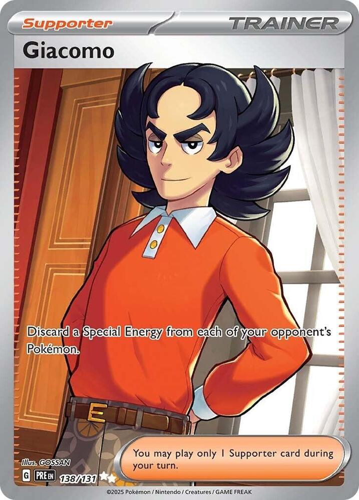 Giacomo (138/131) [Scarlet & Violet: Prismatic Evolutions] | Gam3 Escape
