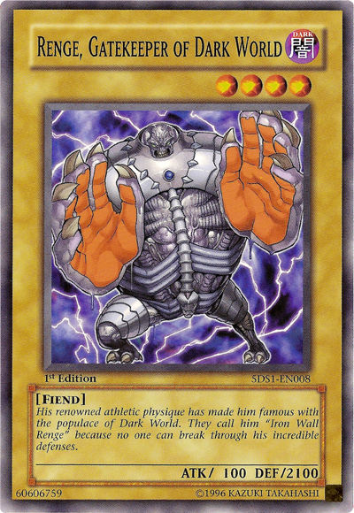 Renge, Gatekeeper of Dark World [5DS1-EN008] Common | Gam3 Escape