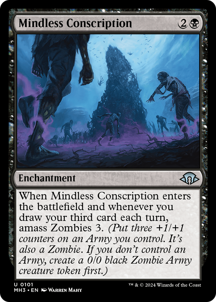 Mindless Conscription [Modern Horizons 3] | Gam3 Escape