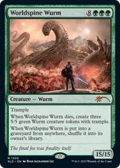 Worldspine Wurm [Secret Lair Drop Series] | Gam3 Escape