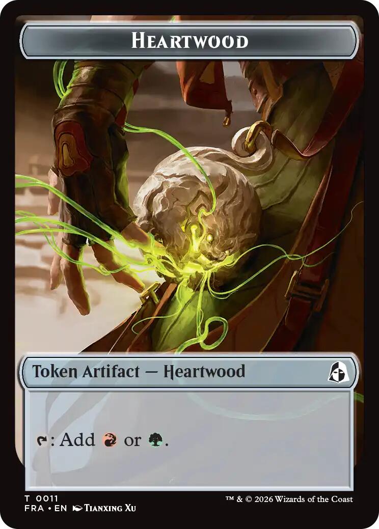 Heartwood // Thopter Double-Sided Token [Reality Fracture Tokens] | Gam3 Escape