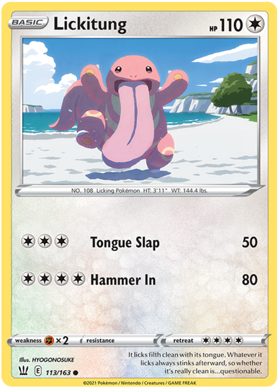 Lickitung (113/163) [Sword & Shield: Battle Styles] | Gam3 Escape