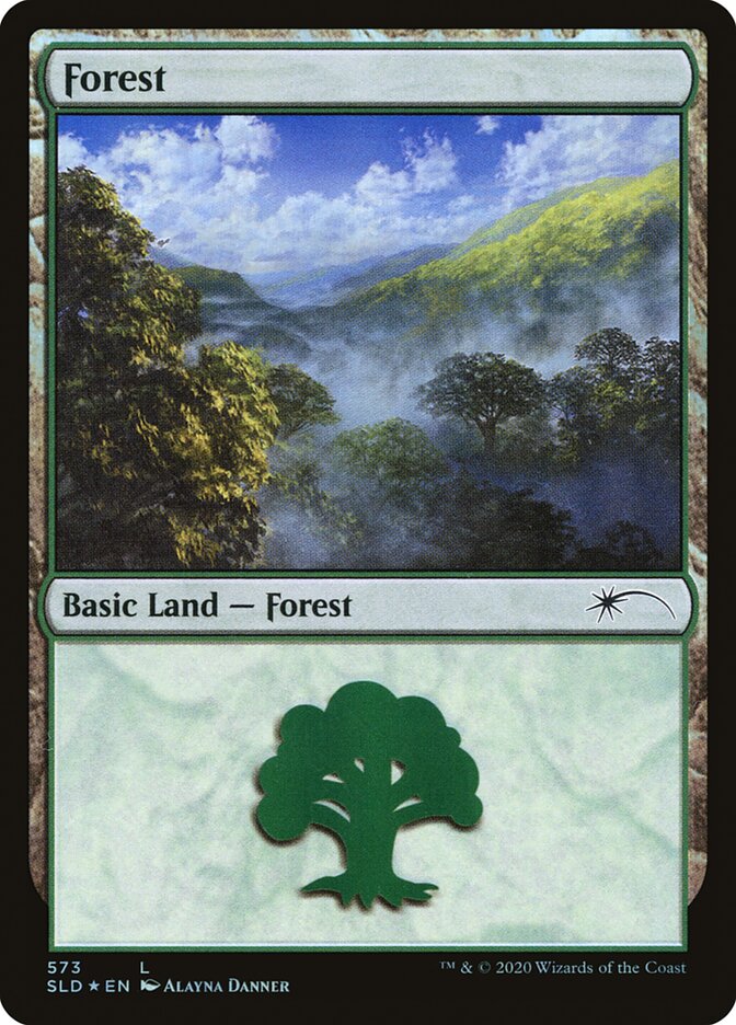 Forest (Lands) (573) [Secret Lair Drop Promos] | Gam3 Escape