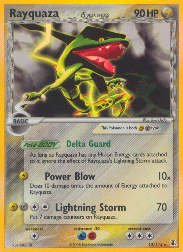 Rayquaza (13/113) (Delta Species) [EX: Delta Species] | Gam3 Escape
