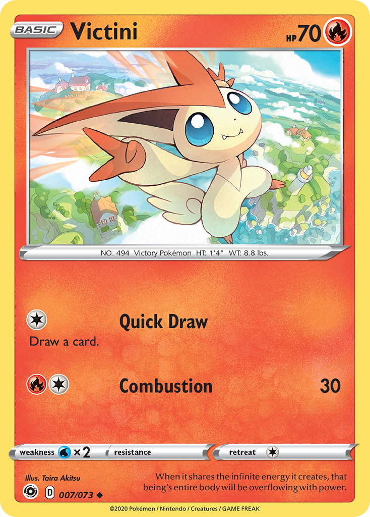 Victini (007/073) [Sword & Shield: Champion's Path] | Gam3 Escape