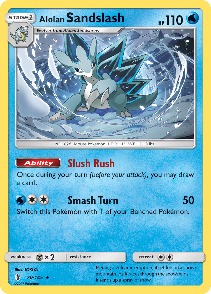 Alolan Sandslash (20/145) [Sun & Moon: Guardians Rising] | Gam3 Escape