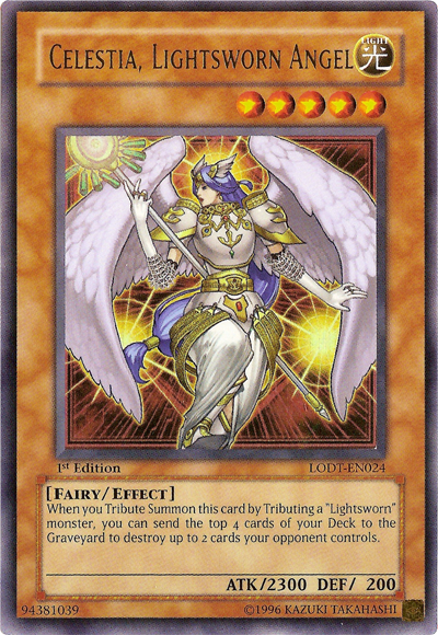 Celestia, Lightsworn Angel [LODT-EN024] Ultra Rare | Gam3 Escape