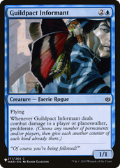 Guildpact Informant [The List Reprints] | Gam3 Escape