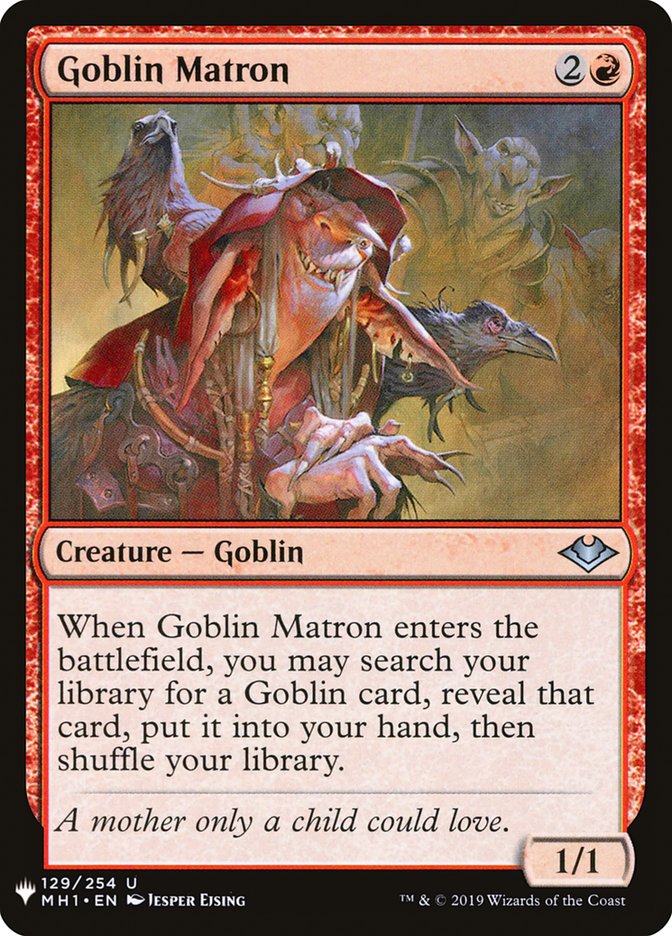 Goblin Matron [Mystery Booster] | Gam3 Escape