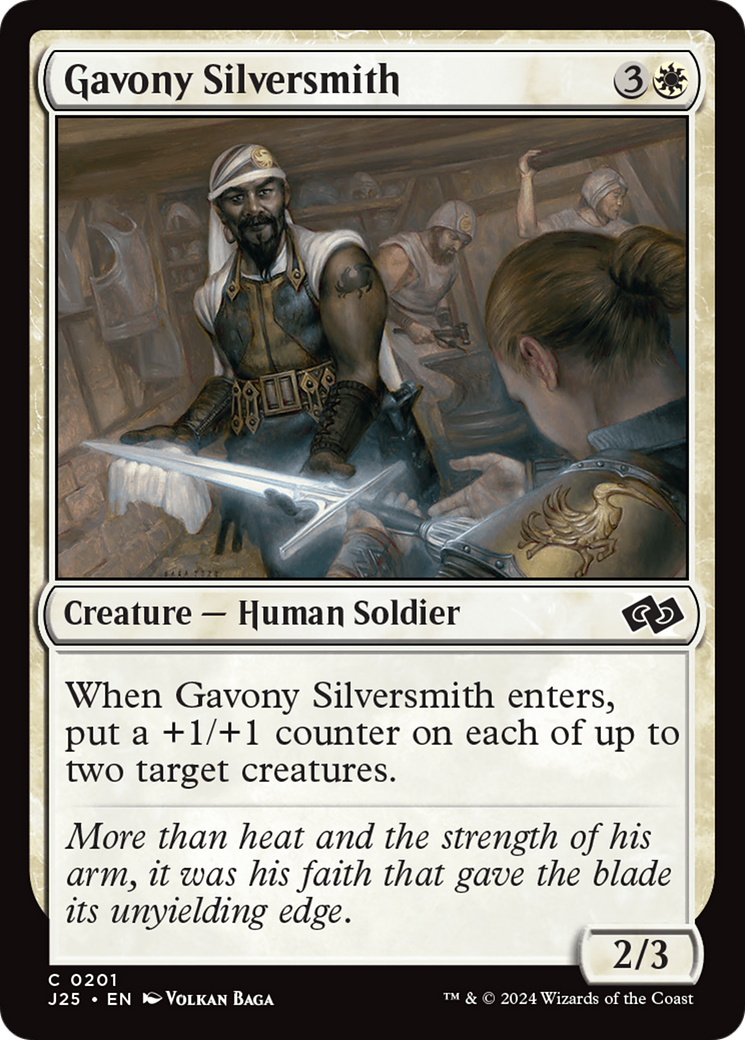 Gavony Silversmith [Foundations Jumpstart] | Gam3 Escape