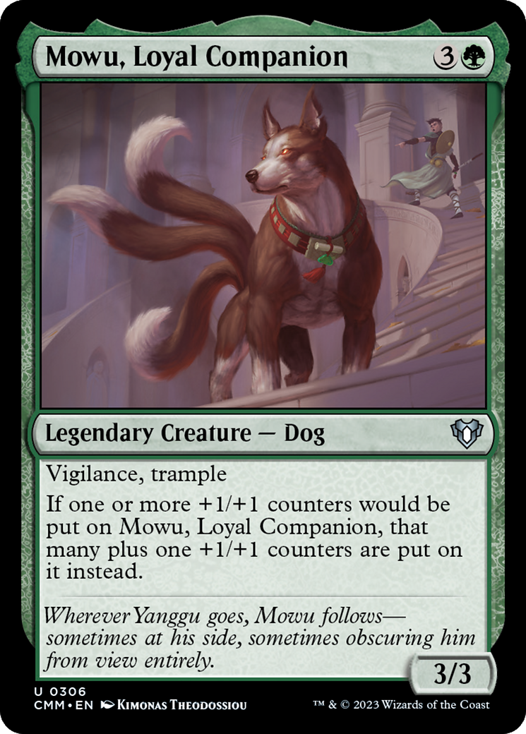 Mowu, Loyal Companion [Commander Masters] | Gam3 Escape