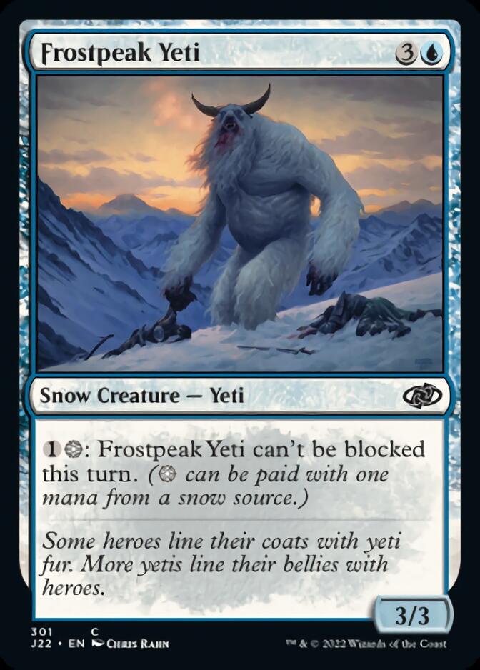 Frostpeak Yeti [Jumpstart 2022] | Gam3 Escape