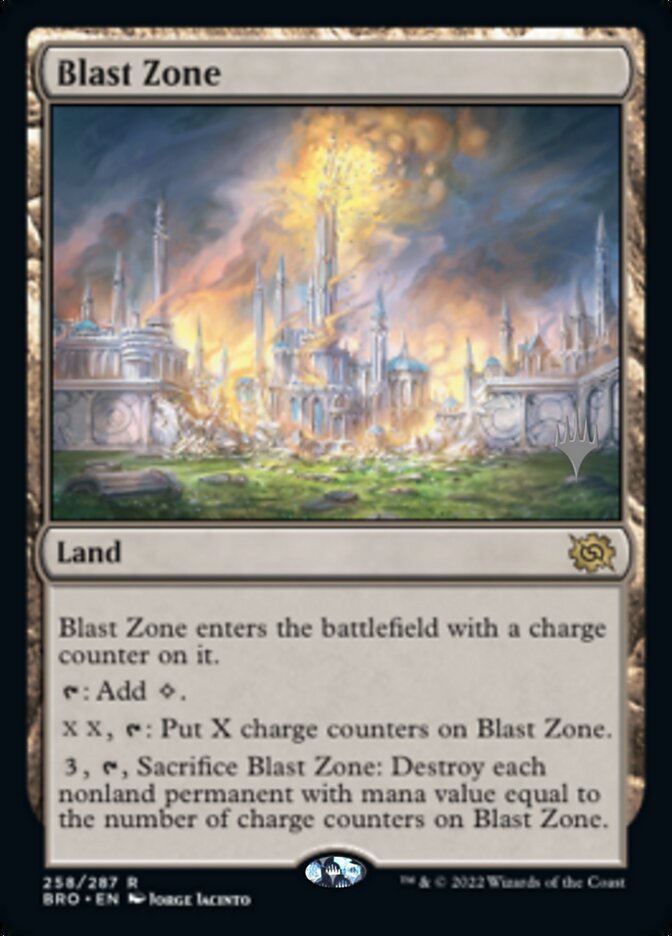 Blast Zone (Promo Pack) [The Brothers' War Promos] | Gam3 Escape