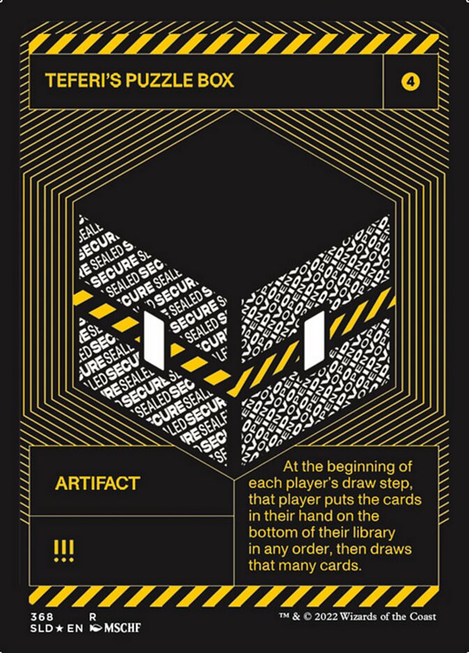 Teferi's Puzzle Box (Foil Etched) [Secret Lair Drop Series] | Gam3 Escape