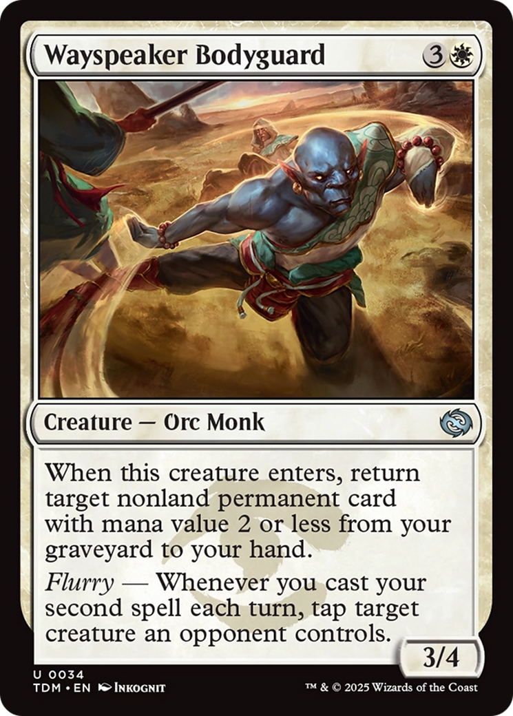 Wayspeaker Bodyguard [Tarkir: Dragonstorm] | Gam3 Escape
